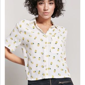 Pineapple button up